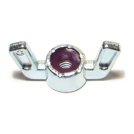 Midwest Fastener Wing Nut, #8-32, Steel, Zinc Plated, 20 PK 71781